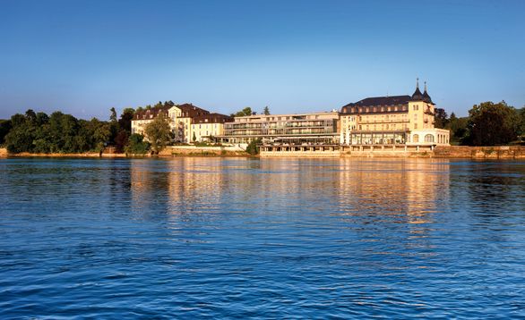 Rheinansicht Park-Hotel am Rhein